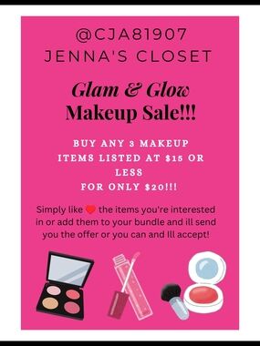 Glam & Glow Makeup Sale